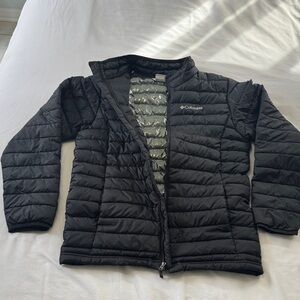 Columbia Kids Black Quilted Puffer Jacket